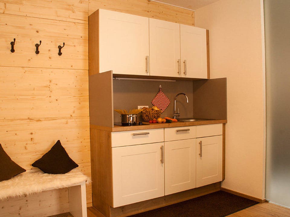 Küche  Ferienwohnung Preindlerhof