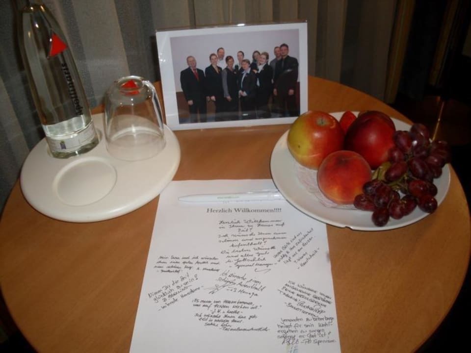 Willkommensgruß Leonardo Hotel Düsseldorf Airport - Ratingen