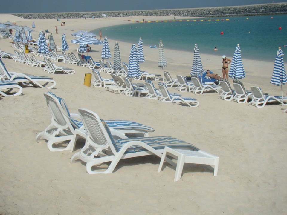 Sauberer Privat-Strand Sheraton Jumeirah Beach Resort