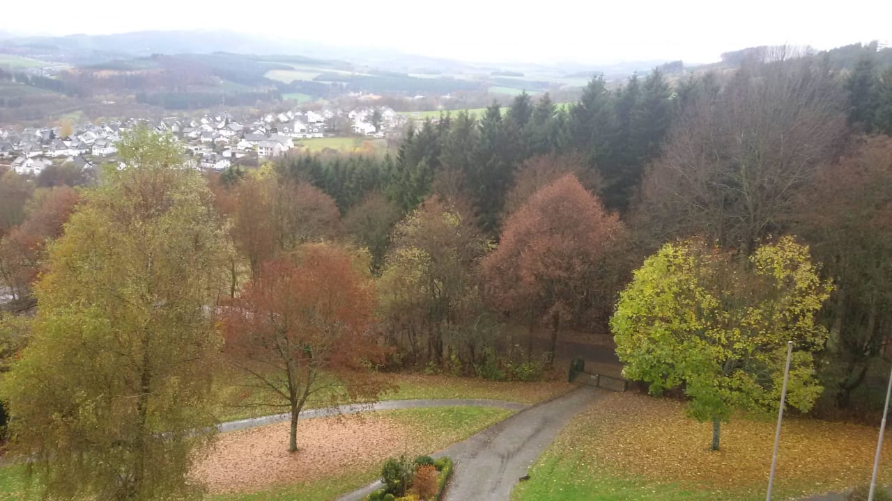 Vom Balkon Hotel zum Hallenberg