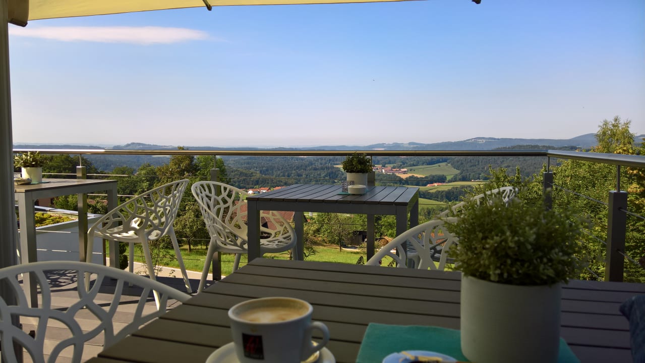 Ausblick Thula Wellnesshotel Bayerischer Wald