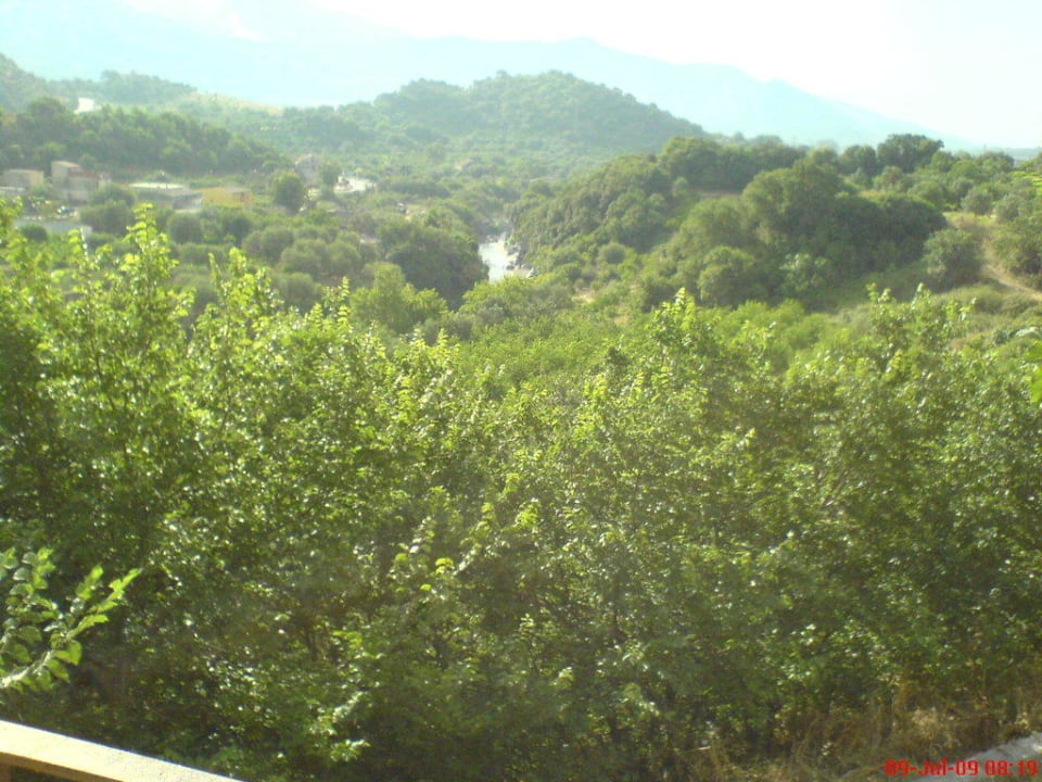 Balkonblick Landhaus il Borgo