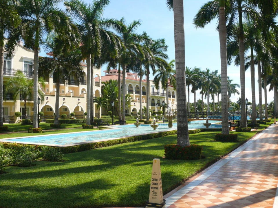 Gartenanlage Hotel Riu Palace Mexico