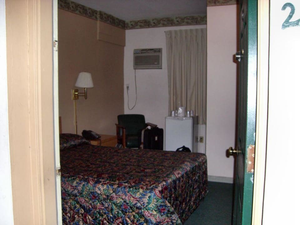 Blick in das Hotelzimmer Sunnyside Motel