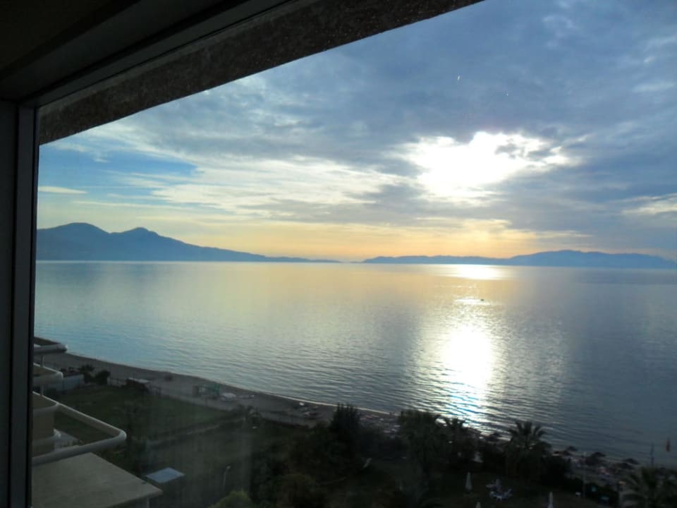 Ausblick vom Familienzimmer im 6. Stock Hotel Ephesia