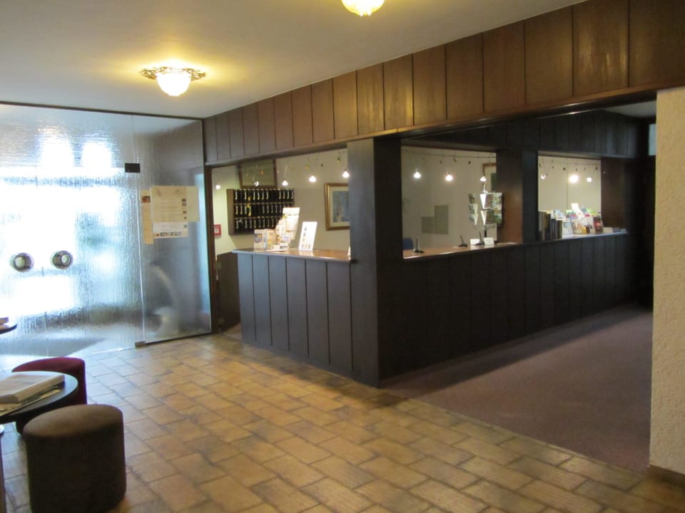 Blick zum Eingang des Hotels Hotel Zur Mühle