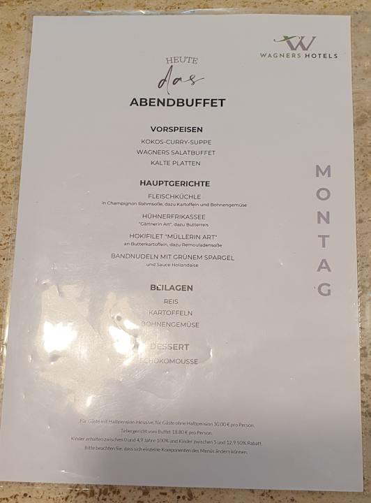 Gastro Wagners Hotel im Thüringer Wald