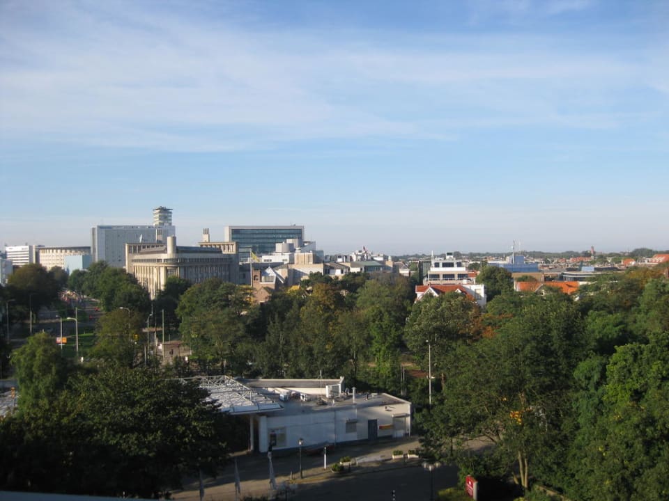 Balkonaussicht (4. Stock) Leonardo Royal Hotel Den Haag Promenade
