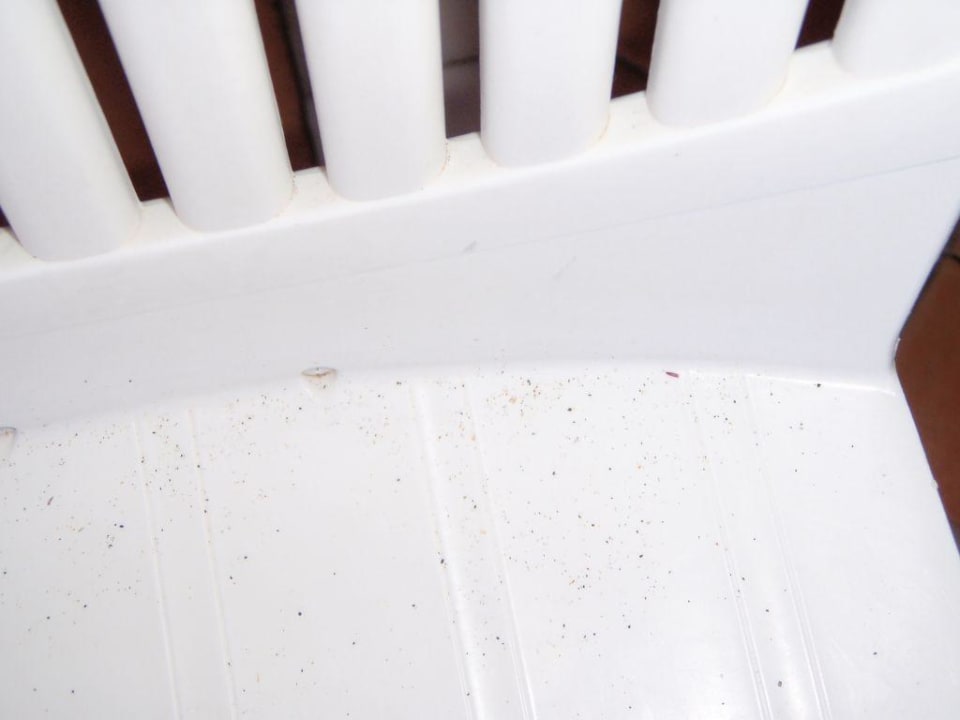 Dreckige Balkonstühle Bahia Principe Sunlight Costa Adeje