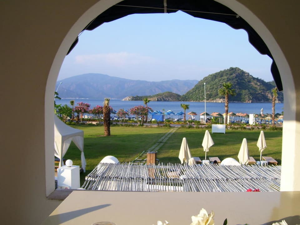 Ausblick vom Restaurant Casa & Blanca Hotel