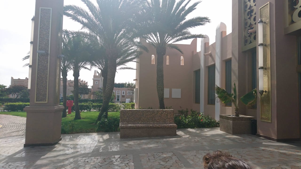 Eingang Hotel Riu Cabo Verde