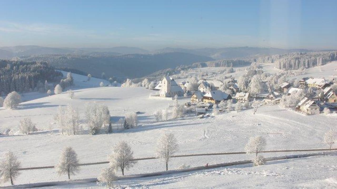 Saig im Winter Hotel Ochsen