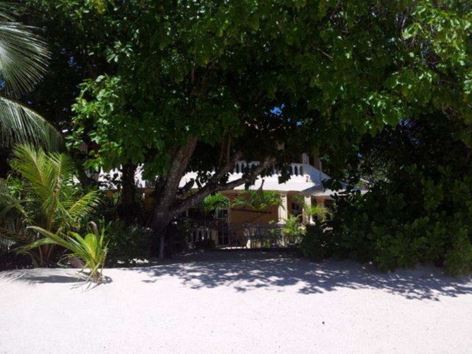 Hotel vom Strand aus Villa Dorado