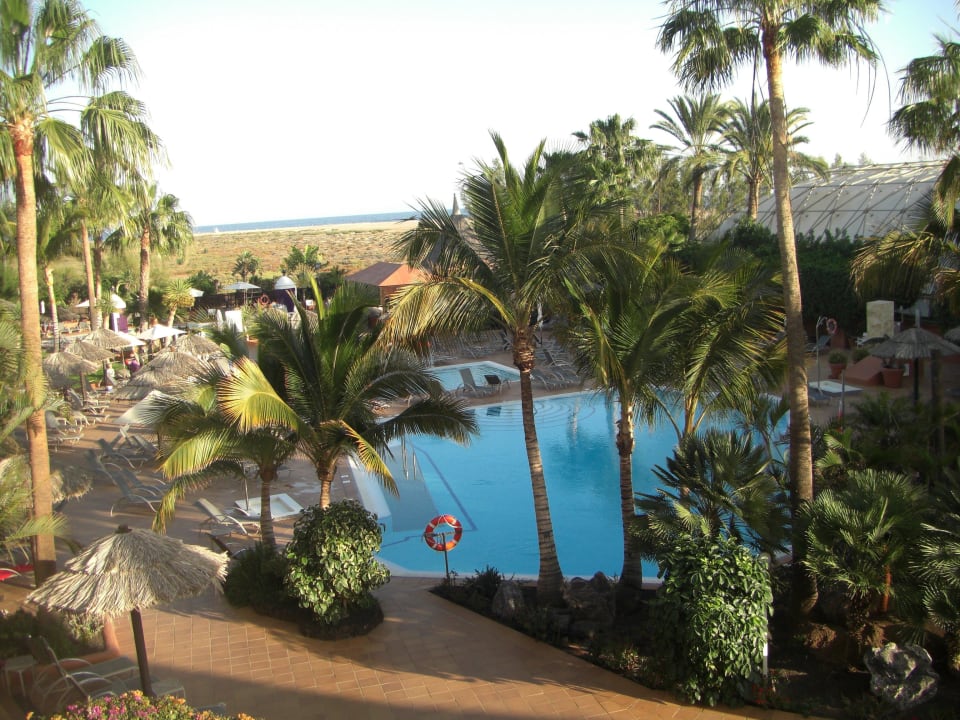 Blick vom Balkon IFA Altamarena by Lopesan Hotels