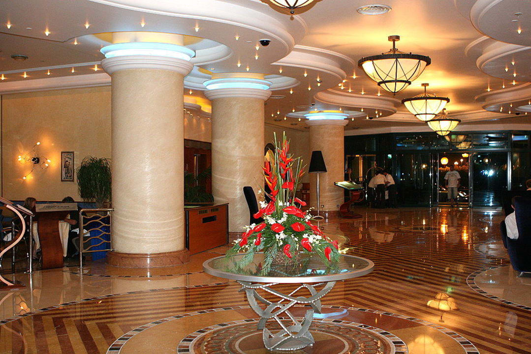 Lobby Le Meridien Mina Seyahi Beach Resort & Waterpark
