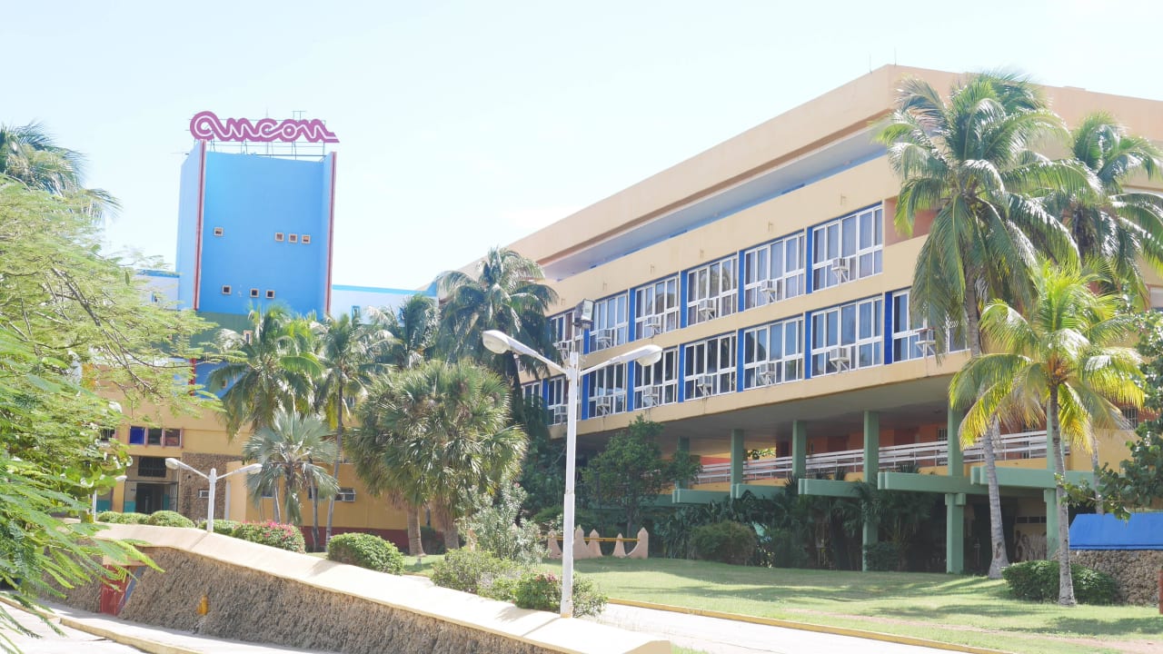 Blick auf das Hotel Club Amigo Hotel Ancon