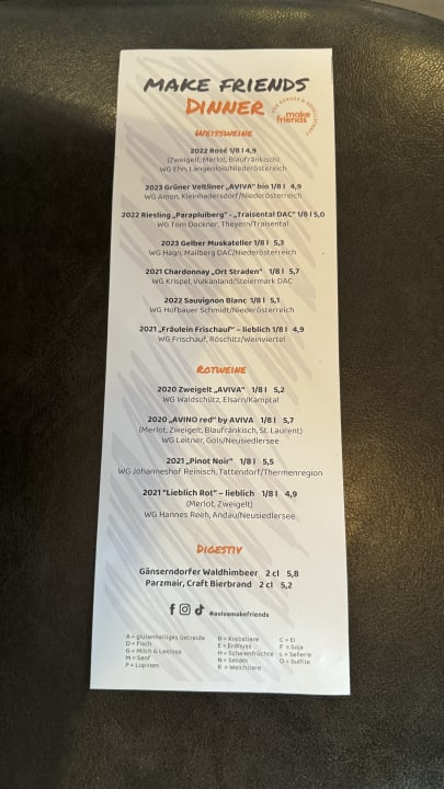 Gastro AVIVA make friends