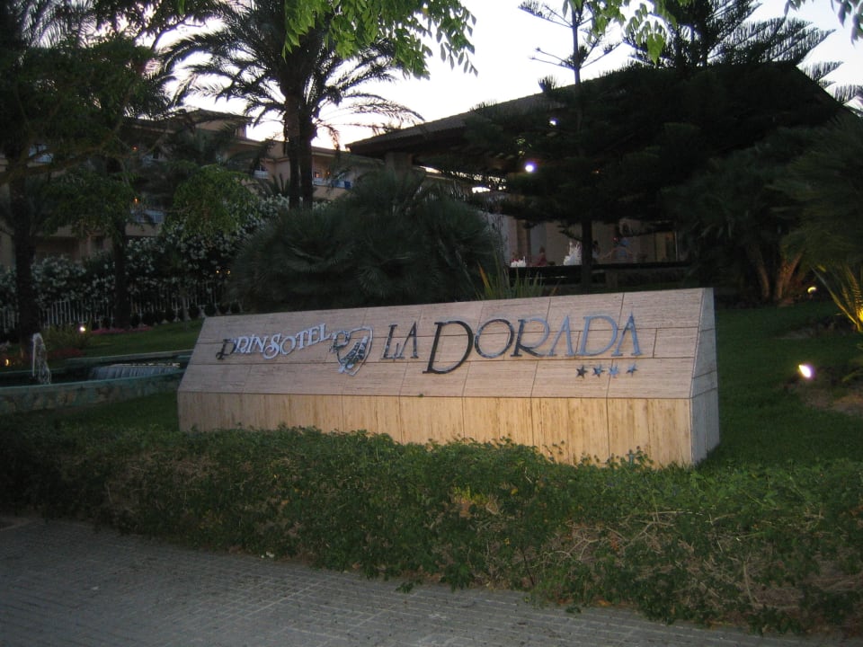 Auffahrt zum Hotel Eingang Prinsotel La Dorada