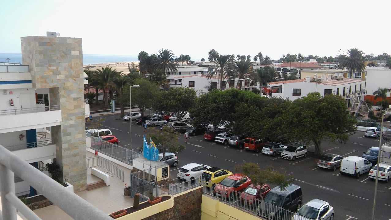 Parkplatz Vor Dem Hotel Apartments Dolores Playa Del Ingles