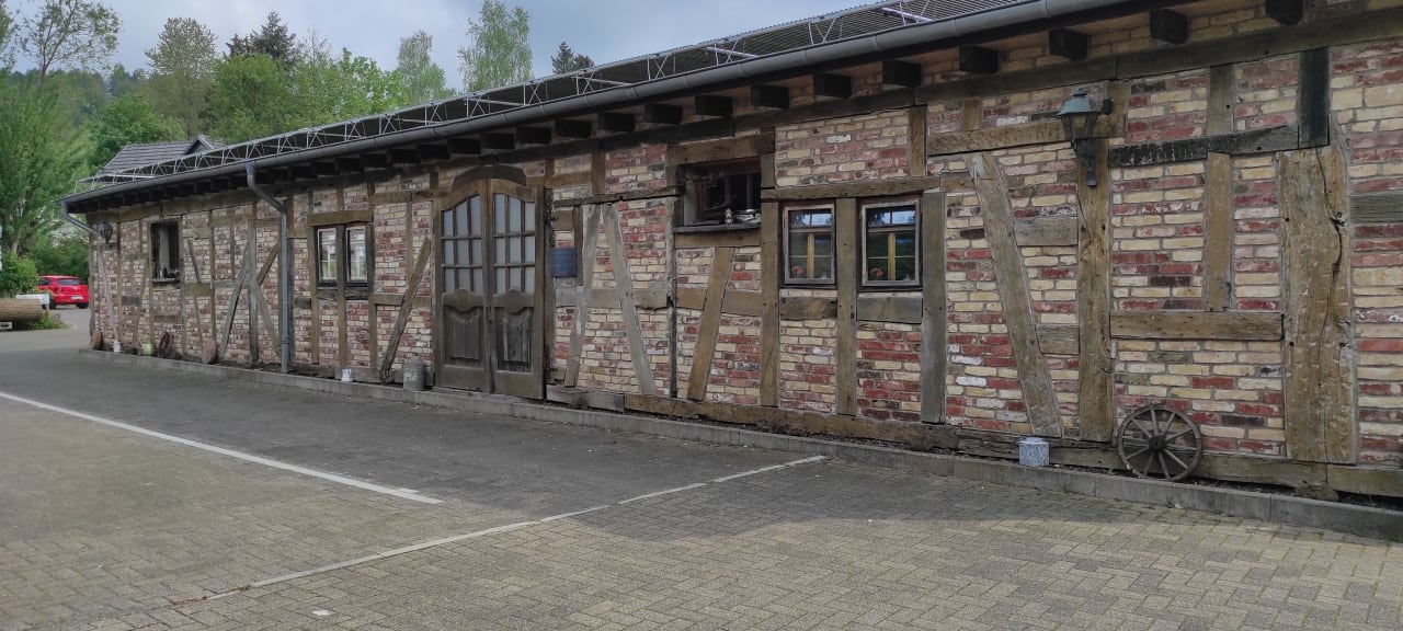 Außenansicht Eifel-Hotel Historische Wassermühle