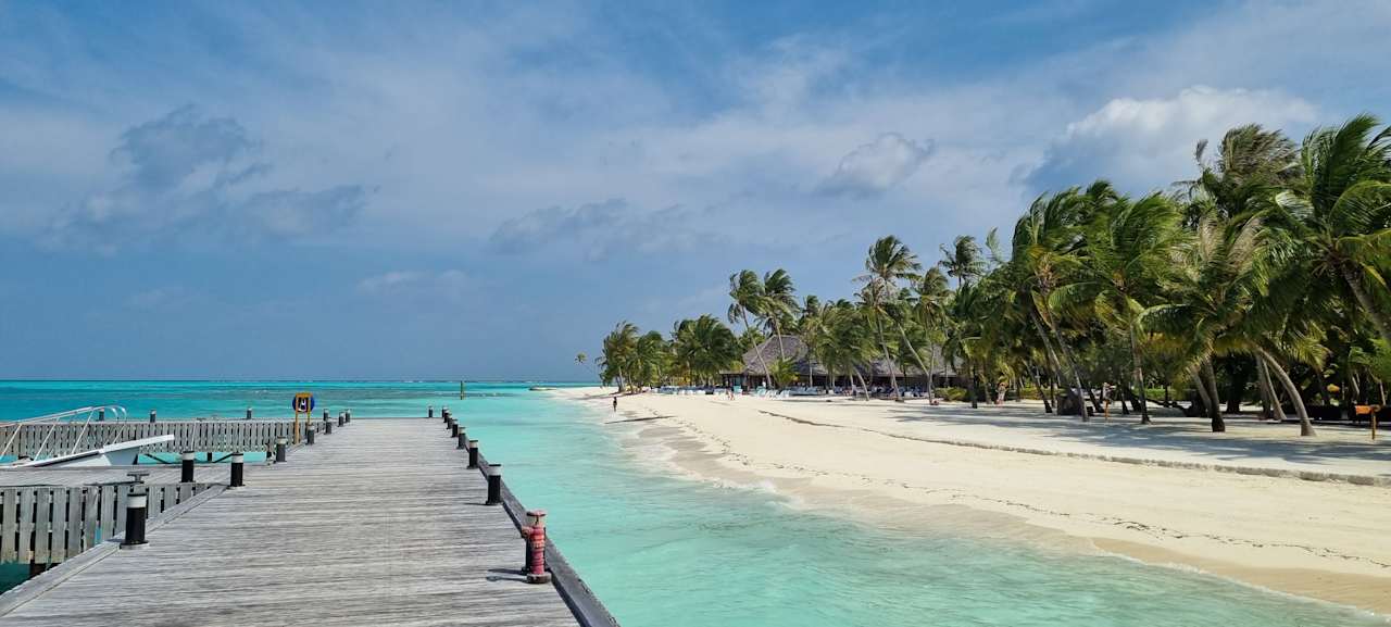 Ausblick Meeru Maldives Resort Island