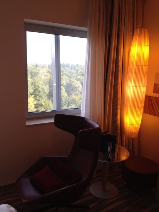 Blick ins Grüne Hilton Frankfurt Airport