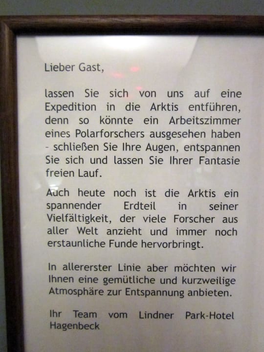 Sauna-Ruheraum  Park-Hotel Hagenbeck