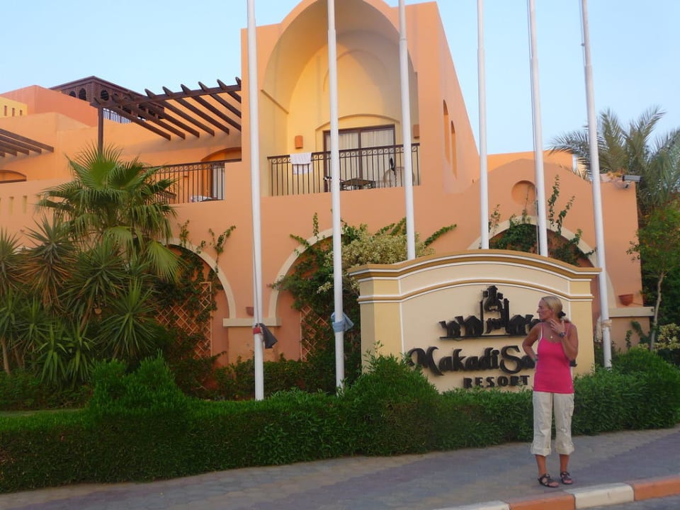 Aussenansicht des Hotels Jaz Makadi Saraya Resort