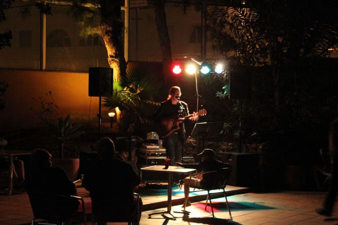 Michael beim Live Auftritt BLUESEA Jandia Luz