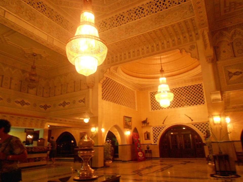 Reception einfach riesig Pickalbatros Alf Leila Wa Leila Resort - Neverland Hurghada