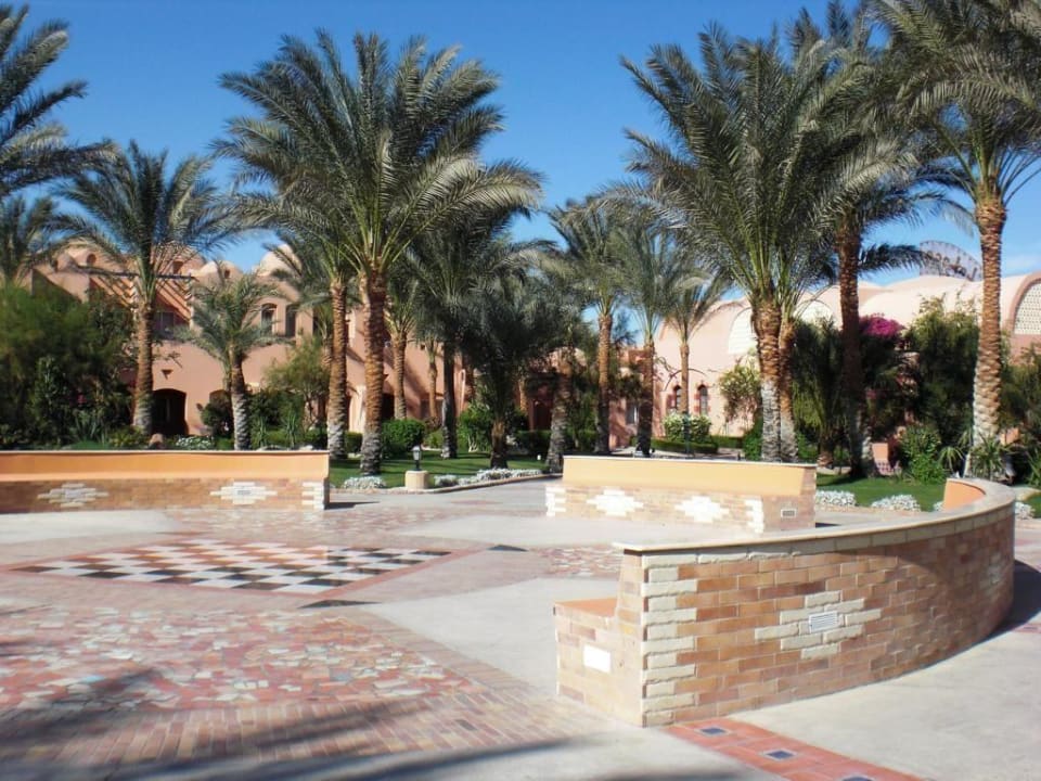 Makadi Oasis , Platz in der Hotelanlage Jaz Makadi Oasis Resort