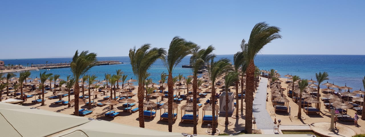 Ausblick Beach Albatros Resort