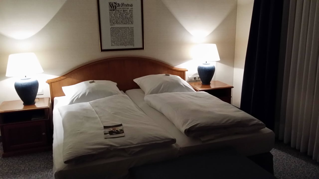 Bett Dorint Parkhotel Meissen