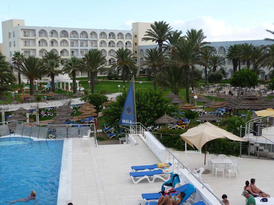 Blick Richtung Garten El Mehdi Beach Resort