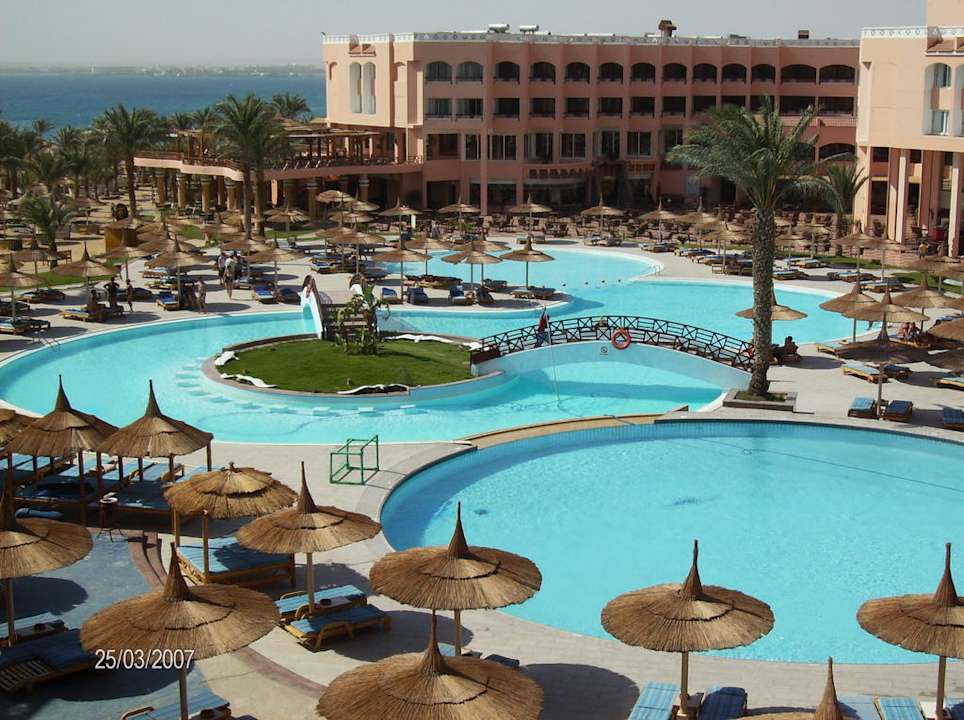 Abendstimmung Beach Albatros Resort