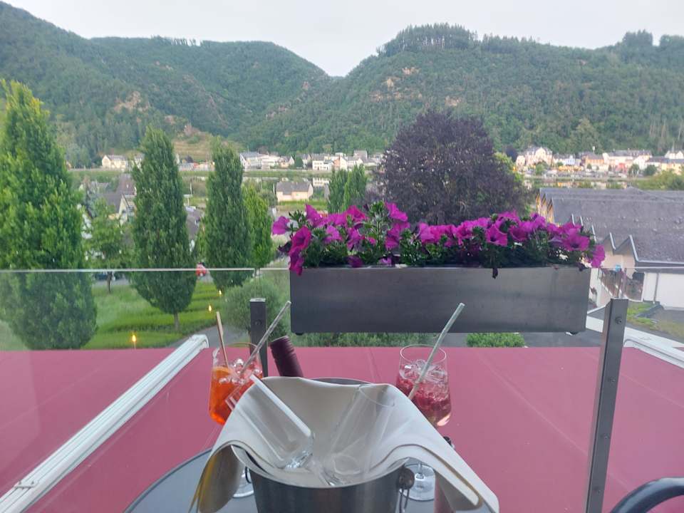 Außenansicht Moselstern Parkhotel Krähennest