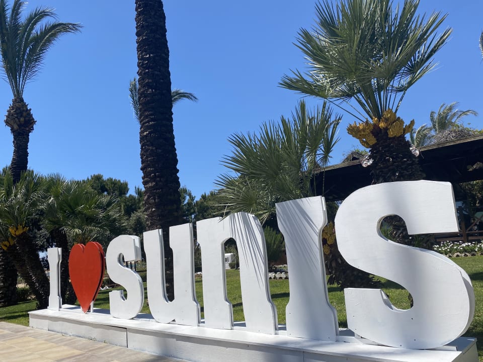 Gartenanlage Sunis Kumköy Beach Resort Hotel & Spa