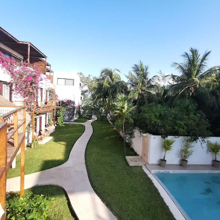 Gartenanlage My Blue Hotel Holbox
