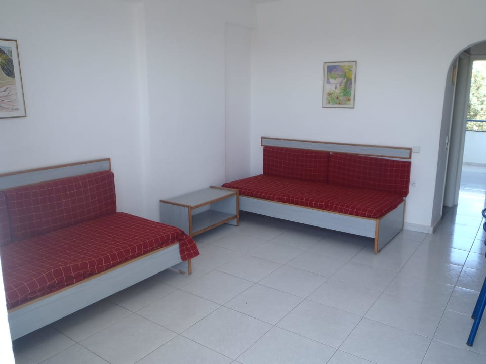 Wohnbereich Zimmer 205 Ekaterini Hotel