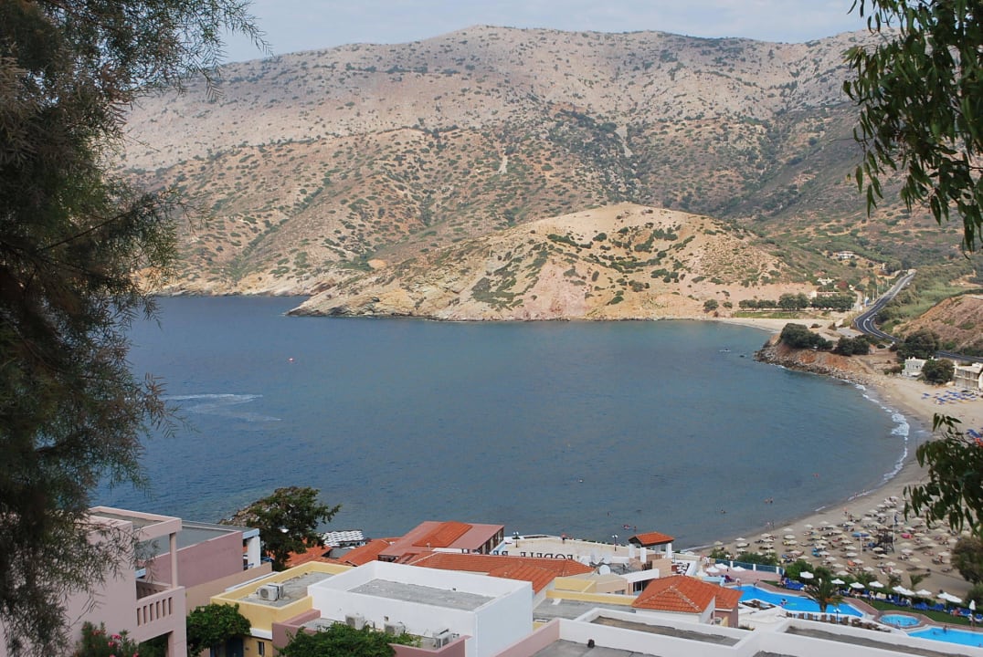 Genialer Ausblick Fodele Beach & Water Park Holiday Resort