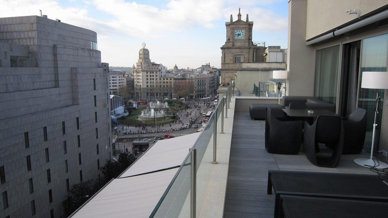 View from Imperial Suite #801 Catalonia Square Hotel