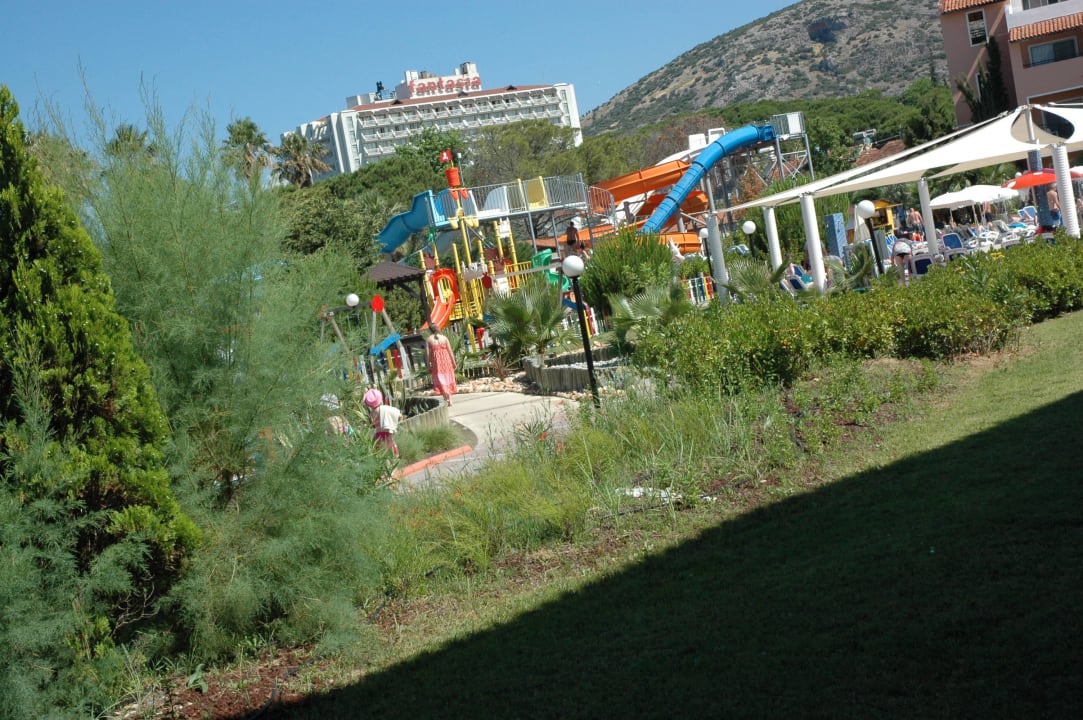 Widok z pokojów rodzinnych Ephesia Holiday Beach Club