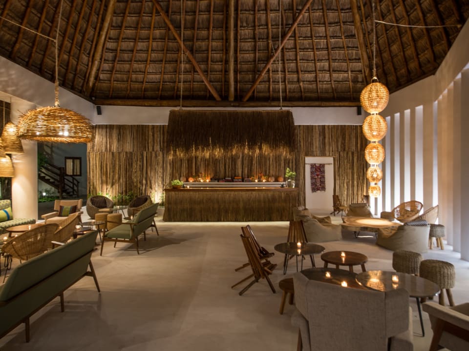 Lobby Villas HM Palapas del Mar