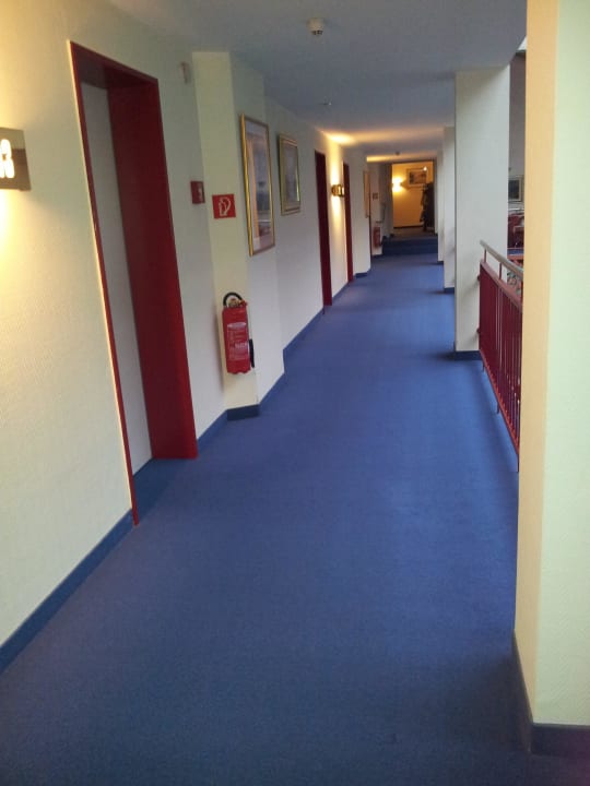 Flur zu den Zimmern Europa Hotel Kühlungsborn