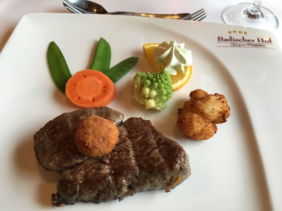 Hauptgang Hotel Badischer Hof