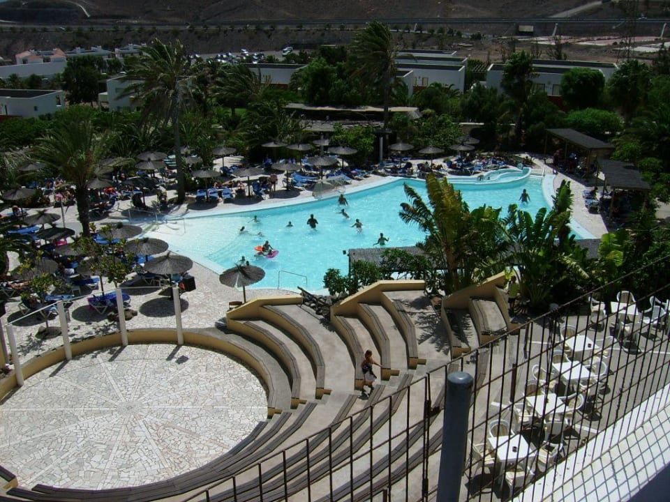 Hauptpool vom Dach allsun App.-Hotel Esquinzo Beach