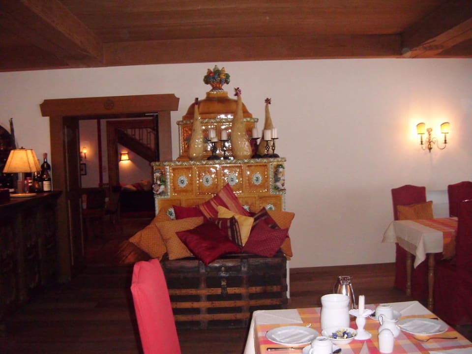 Eingang Restaurant von innen Hotel Jagdschloss Graf Recke