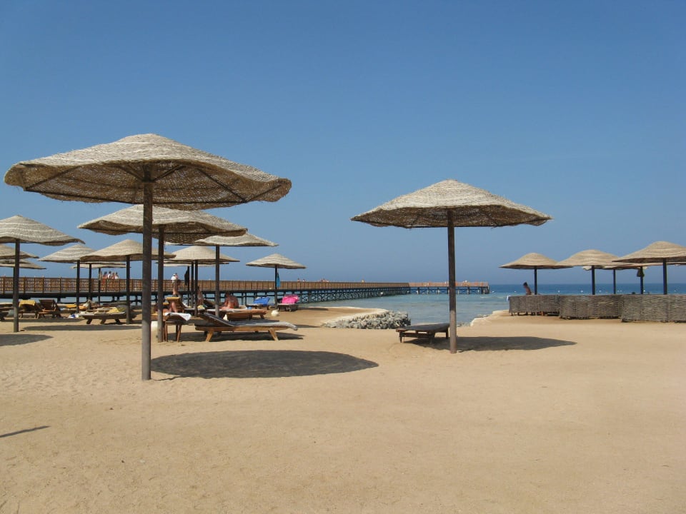 Hotel eigener Strand Makadi Palace