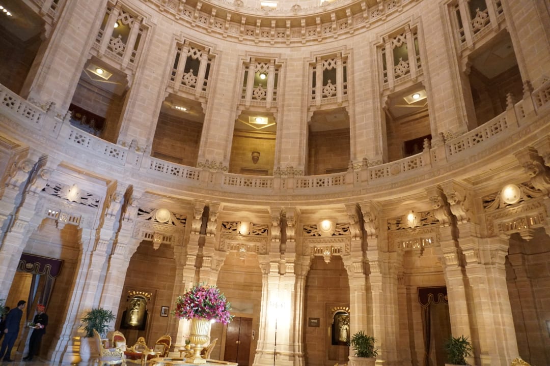 Lobby Hotel Umaid Bhawan Palace