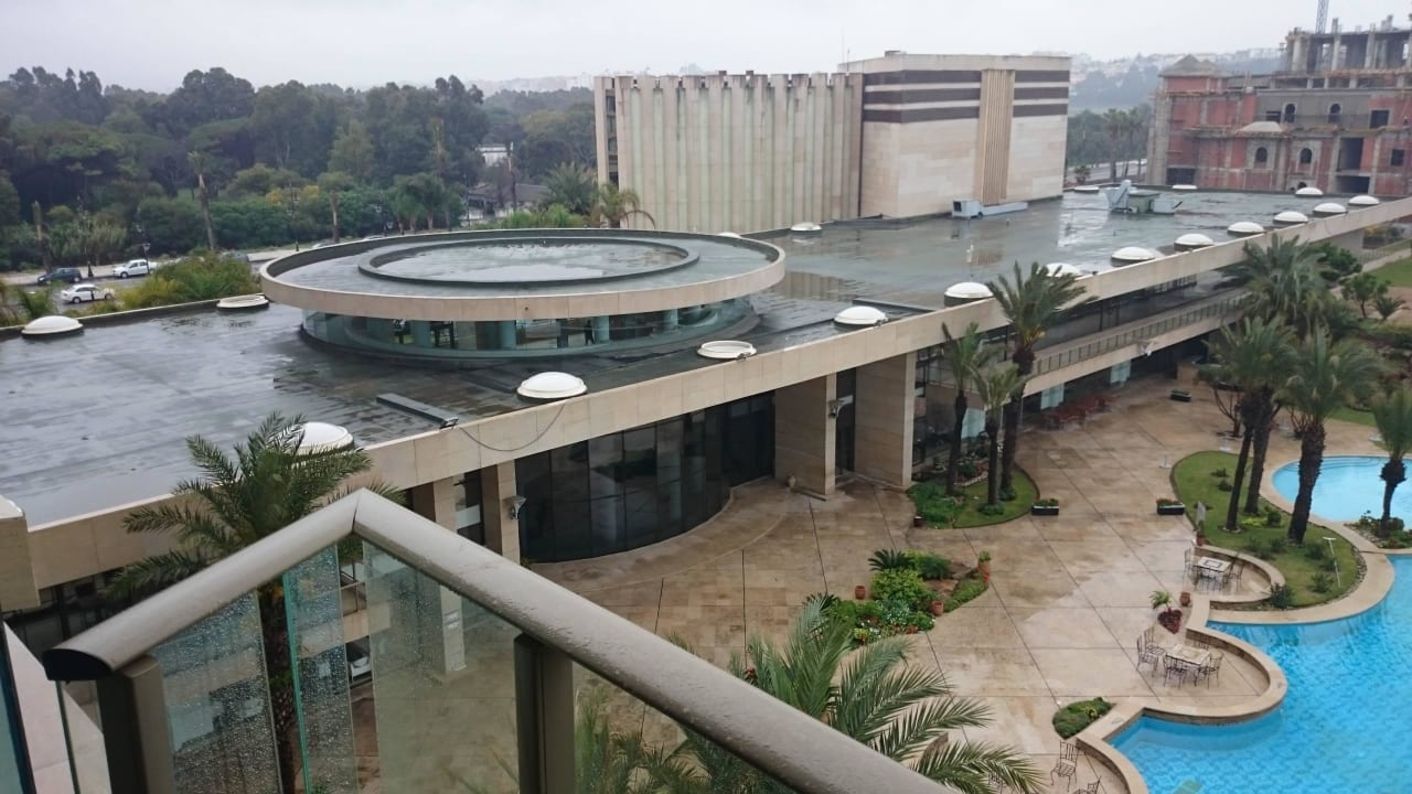 Blick Richtung Casino Mövenpick Hotel & Casino Malabata Tanger